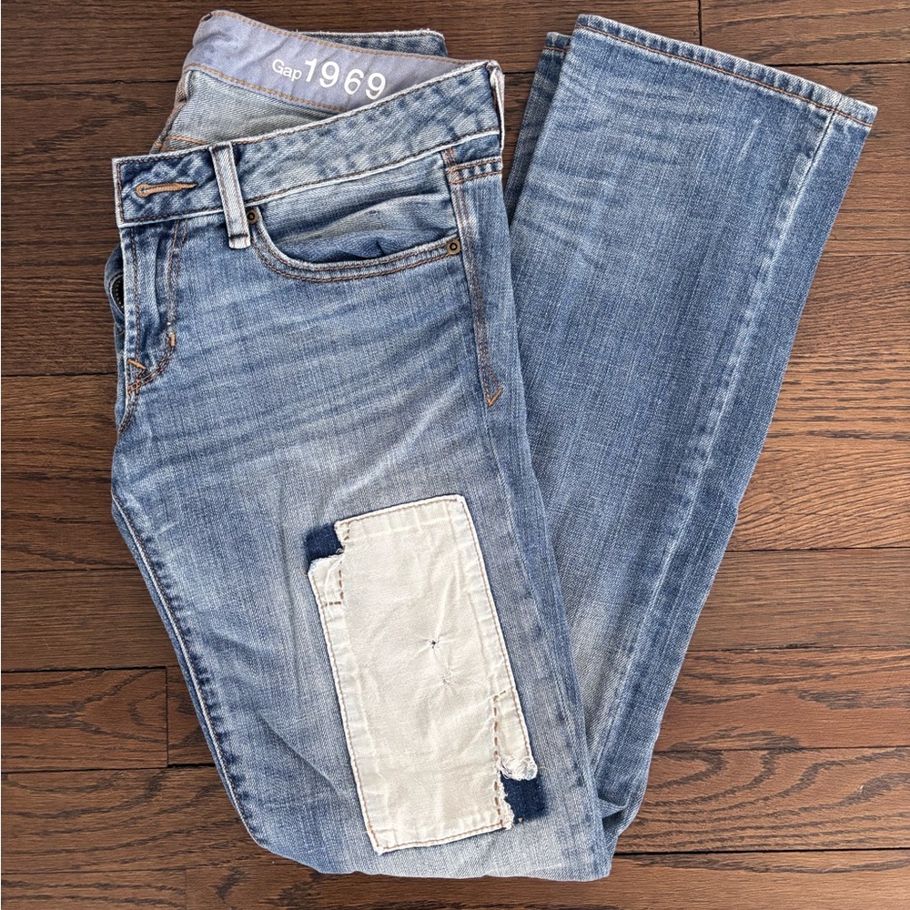 GAP Women's Light Blue Boyfriend Jeans